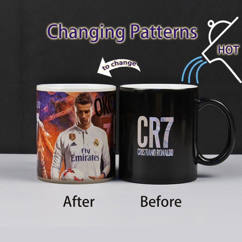 Cristiano Ronaldo cup color changing